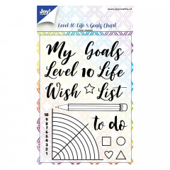 Clear Stamps - Dayenne Level 10 life and Goals