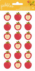 Pebbles Sticker - Puffy Apple