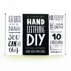 Paperfuel DIY Handletterbox Make your own Cards