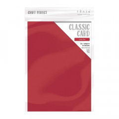 Craft Perfect Classic Card - Candy Red