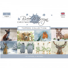 Bree Merryn Christmas Friends Toppers Collection Pad