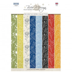 Bree Merryn Feathered Friends A4 Decorative Paper Pad
