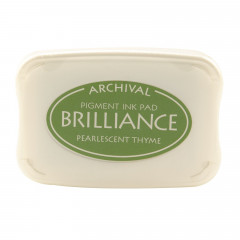 Brilliance Pigment Ink Pad - pearl thyme