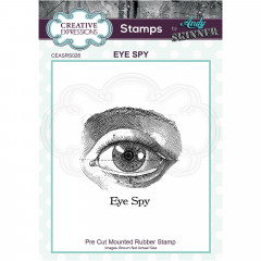 Pre Cut Rubber Stamps - Andy Skinner Eye Spy
