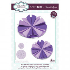 Craft Dies - Tea Bag Folding Circles