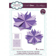 Craft Dies - Tea Bag Folding Squares