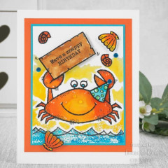 Woodware Clear Stamps - Mr Crab