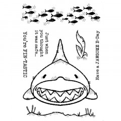 Woodware Clear Stamps - Jaws