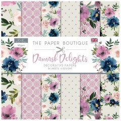 Damask Delights 8x8 Decorative Paper Pad