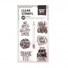 Clear Stamps - Quotes