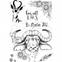 Pink Ink Designs Clear Stamps - Buffalo Jill