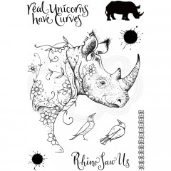 Pink Ink Designs Clear Stamps - Rhino Saw Us