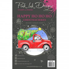 Pink Ink Designs Clear Stamps - Happy ho ho ho