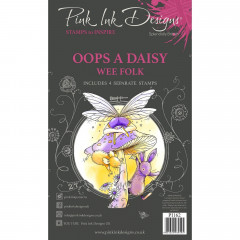 Pink Ink Designs Clear Stamps - Oops a Daisy