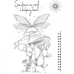 Pink Ink Designs Clear Stamps - Oops a Daisy