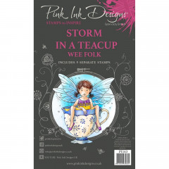 Pink Ink Designs Clear Stamps - Storm In A Teacup