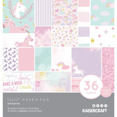 Unicorns 12x12 Paper Pad