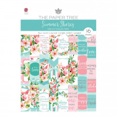 Summer Shores A4 Die Cut Collection Pad