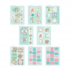 Summer Shores A4 Die Cut Collection Pad