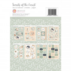 Secrets of the Forest A4 Die-Cut Collection Pad