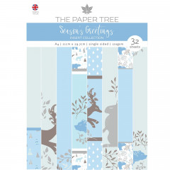 Seasons Greetings A4 Insert Paper Pad