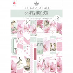 Spring Horizon A4 Die-Cut Collection Pad