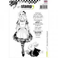 Cling Stamps - Alice in Wonderland