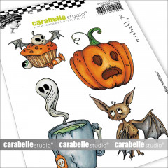 Carabella Cling Stamps - Horrific treats