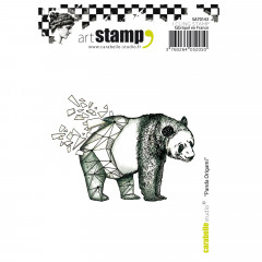 Cling Stamps - Panda Origami
