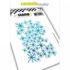 Cling Stamps - Background Snowflakes