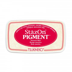StazOn Pigment Ink Pad - Passion Red