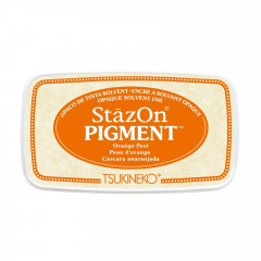 StazOn Pigment Ink Pad - Orange Peel