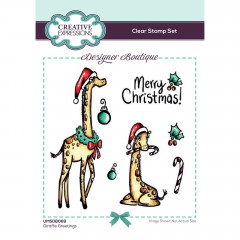 Clear Stamps Set - Giraffe Greetings