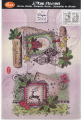 Clear Stamps - Schriftrolle Merry Christmas