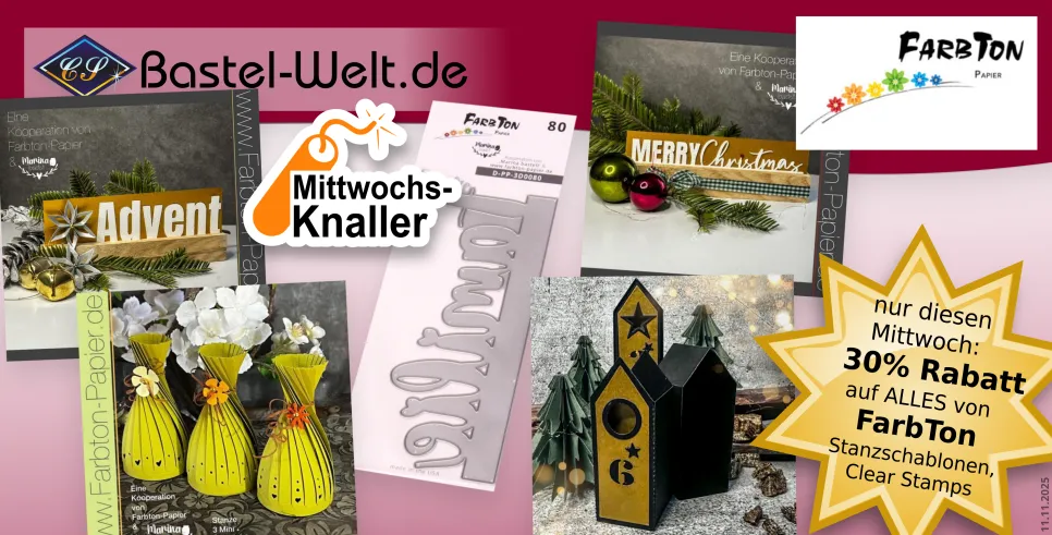 alles von FarbTon bei den Mittwochs-Knallern!