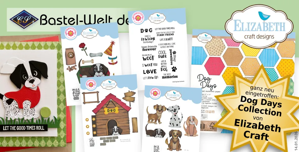 ganz neu von Elizabeth Craft: Dog Days