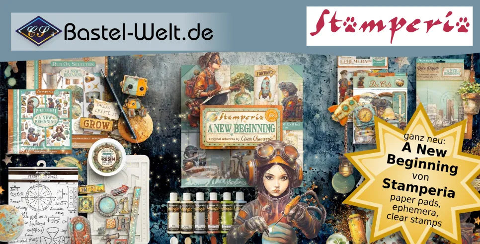 A New Beginning von Stamperia!