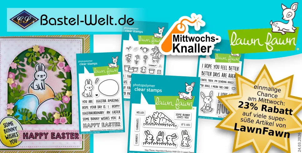 Lawn Fawn bei dem Mittwochs-Knallern!