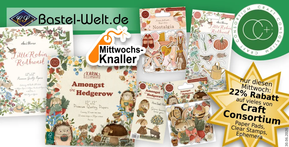 vieles von Craft Consortium bei dem Mittwochs-Knallern mit sattem Rabatt!