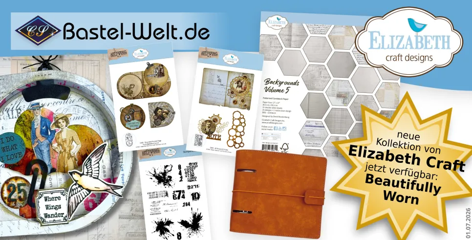 Ganz neu: Beautifully Worn von Elizabeth Craft