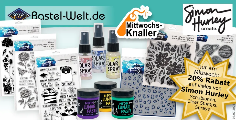 Vieles von Sion Hurley am Mittwoch mit 20% Rabatt!