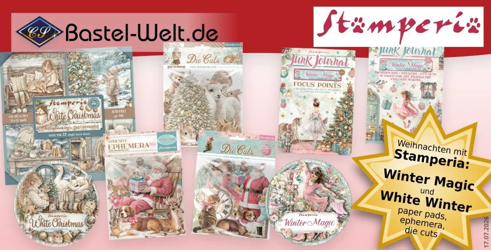 neue Winterkollektionen von Stamperia!