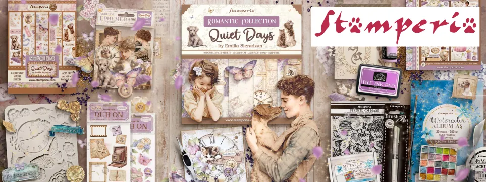 Stamperia &quote;Quiet Days&quote; und &quote;Silent Sea&quote;