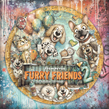 Furry Friends 2 von Stamperia