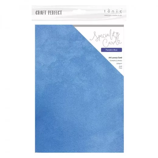 Craft Perfect Speciality Card - Flanders Blue