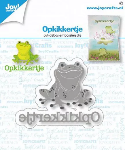 Joy Crafts Cutting Die - Opkikkertje (NL)