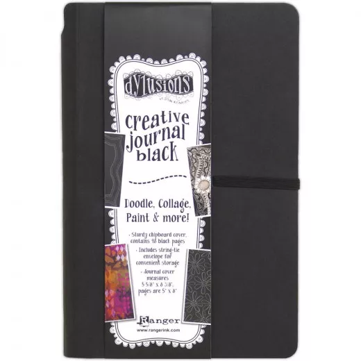 Dylusions Black Journal - Small