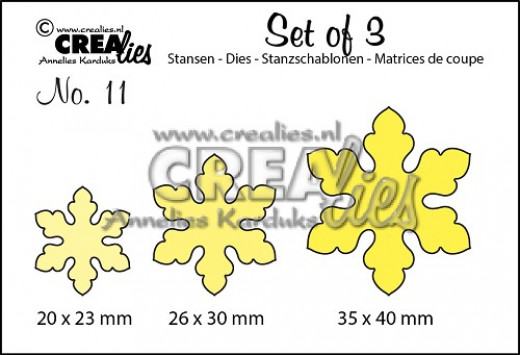 Set of 3 Stanze - Nr. 11 - small Flowers