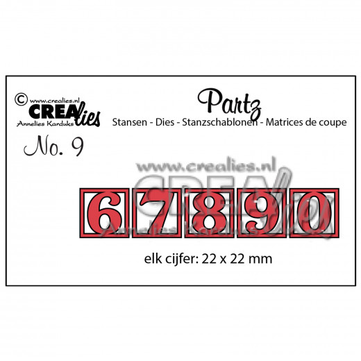 CREAlies Partz - Nr. 9 - Zahlen 6 bis 9 und 0