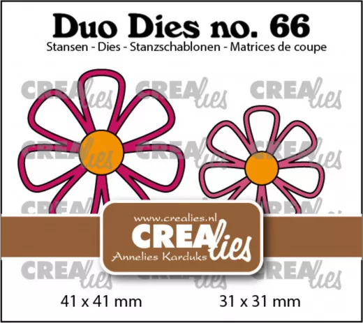 Set of 3 Stanze - Nr. 66 - Blumen